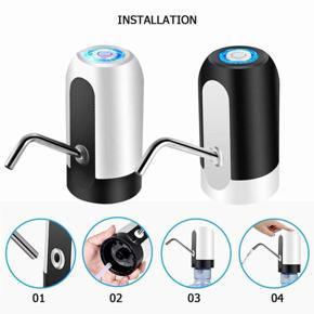 USB charging automatic water pump with water dispenser