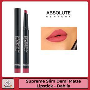 Absolute New York Supreme Slim Demi Matte Lipstick - Dahlia