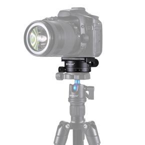 （Ready Stock）PULUZ Aluminum Alloy 360 Degree Rotation Panorama Ball Head with Quick Release Plate for Camera Tripod Head