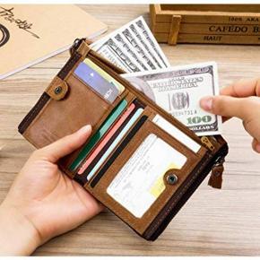 Short Multi-function Zipper Wallet - Wallet For Men