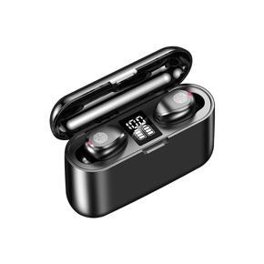 F9 Wireless Bluetooth Earbuds TWS Binaural In-ear Sport Headphone Digital Display Touch Control Headphone