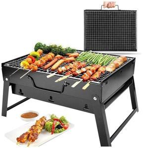 BBQ Grill Machine/ Portable Barbecue Machine- 17 Inci Black