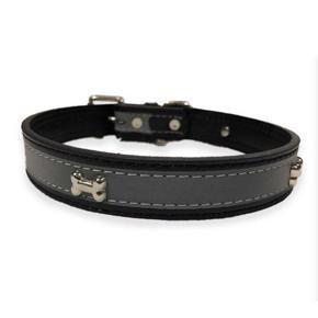 Collar For Dogs - Bone Reflective - ( S,M,L )