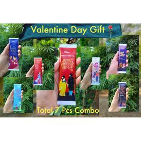 Valentine Day Gift | Bangla Caption Chocolates 7Pcs Combo