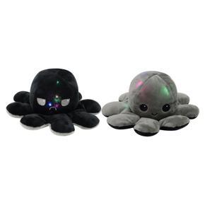 LED Luminous Double-sided Flip Octopus Doll Plush Fashion Design