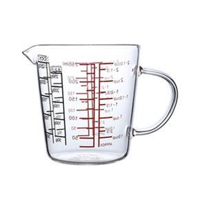 250Ml Glass Measuring Cup Milk Jug Heat Resistant Glass Cup Measure Jug Creamer Scale Cup Tea Coffee Microwave Safe