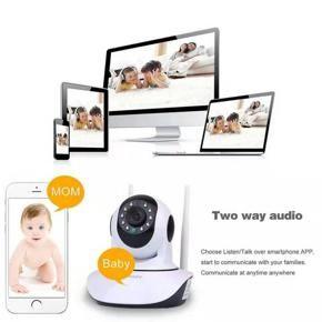 Wireless Wifi IP Camera Full HD 1080P Dual Anteena CCTV PTZ V380 Smart Baby Monitor Security IR Night vision Motion detector P2P Remote View