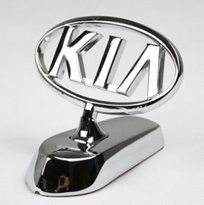 KIA Car metal logo front hood emblem