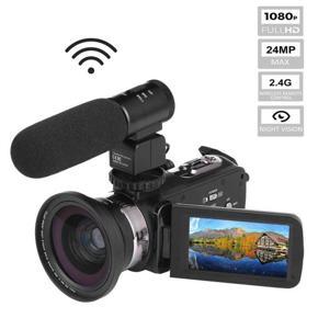 4K FULL HD 1080P 30MP IR Digital Video Camera DV Camcorder Home Recorder HDV