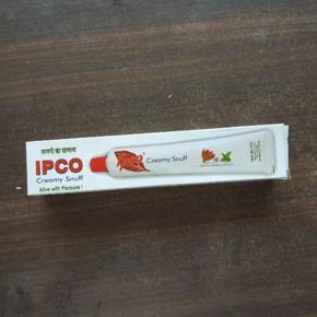 IPCO CREAMY SNUFF TOOTH PASTE INDIAN ORIGINAL