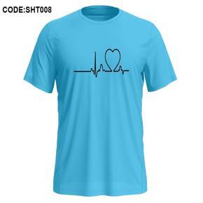 Slow Heart Half Sleeve T-Shirt for Men