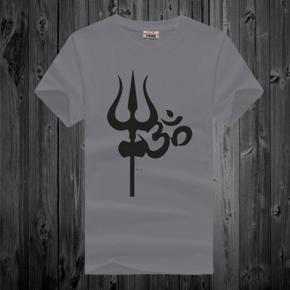 Puja Number 2  Ash Half Sleeve T-Shirt