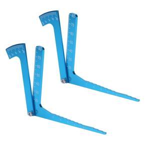 ARELENE 2X Shunting Tools Camber Car Height Tires Angle Balancing Tool Standard Ruler for 1/10 RC Car HSP 94123 94122 94111