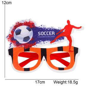 GC Soccer Eyeglasses Football Party Glasses Party Supplies Photography Props For 2022 Qatar World Cup