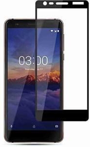 9H Full Glue Tempered Glass Screen Protector For Nokia 3.1