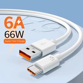 Xiaomi 6A USB Type C Cable for turbo\Quick Charge Cable for Devices Data Synchronization Fast Charger