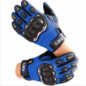 All Finger Riding Gloves Outdoor Hard Shell Handguard Motorcycle Windproof Gloves