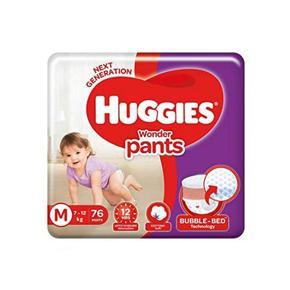 Huggies Wonder Pants M 76 s (7-12kg) BUBBLE BED