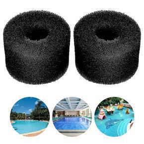 ARELENE 2PCS Filter Cartridge Sponge Washable Reusable Swimming Pool Filter Sponge Foam Sponge Cartridge for S1 Type