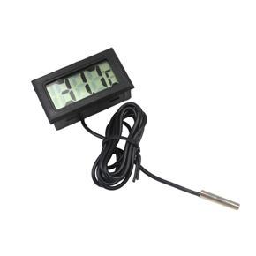 Cimiva Digital Thermometer Electronic Precised Display Fish Refrigerator Thermometers-black