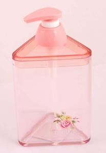 Plastic dispenser for hand cleaner soap shampoo and conditioner