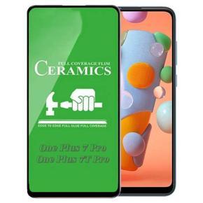 OnePlus 7 Pro / OnePlus 7T Pro - UV Matte 9D Ceramics Film ANTI SHOCK Tempered Glass Full Cover Soft Screen Protector