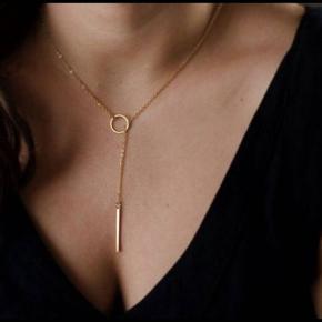 Women Simple Classic Short Chain stick Necklaces