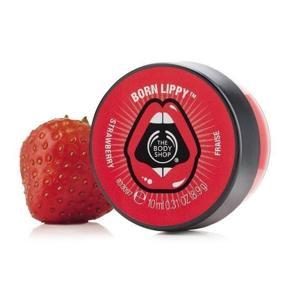 The Body Shop Born Lippy Lip Balm Pot - Strawberry