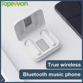 Topewon Wireless TWS Earphone Mini Bluetooth 5.0 Earbuds Sport Headset with charging BOX For All Smart phone