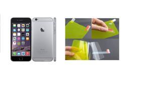 For Apple iPhone 6 Crystal Clear Back Skin (Gel Poly not Glass) 3D Real Transparent Skin Glossy Finish