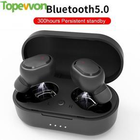 Wireless Bluetooth Earphone 5.0 HIFI Headset Waterproof Noise Cancelling Headphones With Microphone Handsfree For iPhone Android Huawei Xiaomi Samsung OPPO Vivo