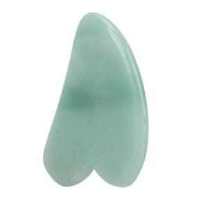 Multiple Functions Aventurine Face Gua Sha Body Therapy Scraping Board