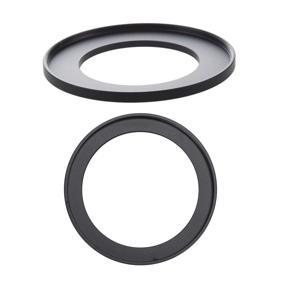 BRADOO- 2 Pcs Camera Filter Lens Step Up Ring Adapter 49Mm To 72Mm & 49Mm To 58Mm