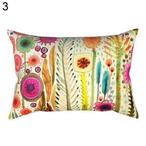 Fashion Printing Throw Pillow Case Sofa Bed Cushion Cover Home Car Office Decor