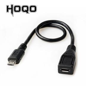 Straight Micro USB Extension Cable Panel Mount Sync Date Charge for Motherboard Micro-USB Male to Female Cord