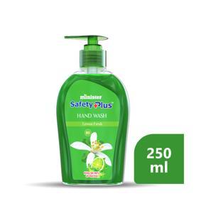 minister Safety Plus Hand Wash Pump (Lemon Fresh) 200+50ml