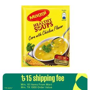 NESTLE MAGGI Healthy Soups Corn with Chicken Flavor - 25gm