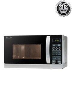 R-62AO Grill Microwave Oven 20L- Silver