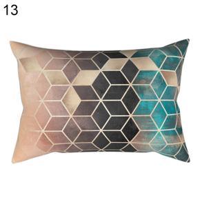 Modern Geometric Pillowcase Home Bedroom Cushion Cover Sofa Decor 30x50cm