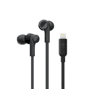 Belkin G3H0001btBLK RockStar Lightning Connector In-Ear Headphones