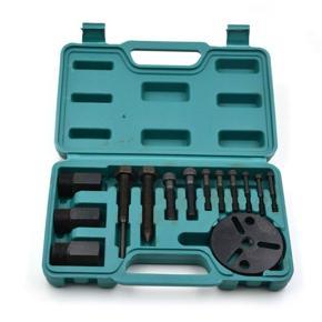 14 Pieces A/C Compressor Clutch Remover A/C Puller Installer Air Conditioning Tools Kit Car Repair Kit