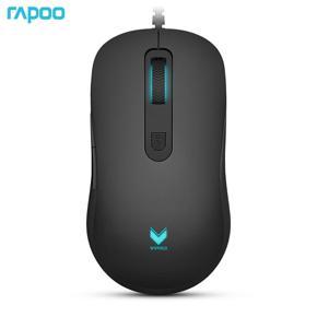 Rapoo V22 RGB Gaming Mouse Optical Wired Gaming Mouse For PUBG  Programmable Mouse 16 Million Breathing Lights 3000DPI