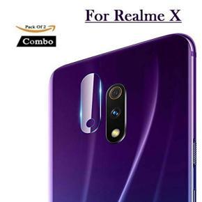 Realme X - Camera Lens Screen Protector, Upgraded HD, Clear Scratch Resistant Tempered Glass