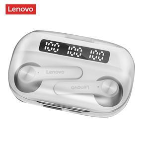 Lenovo QT81 Bluetooth Earphone Wireless Bluetooth 5.1 Waterproof Noise Reduction With LED Power Display