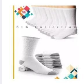 3 pair of Socks White Sports Socks Men