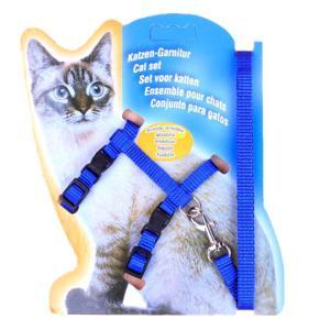 Pets Collar Harness Leash Adjustable Nylon - Dog Belt