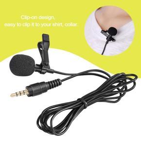 Mini Lavalier Mic Tie Clip Microphones   Recording Speaking Singing