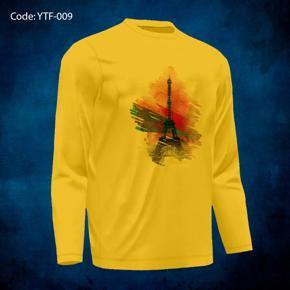 Minar 2 Yellow  long Sleeve T-Shirt For Men