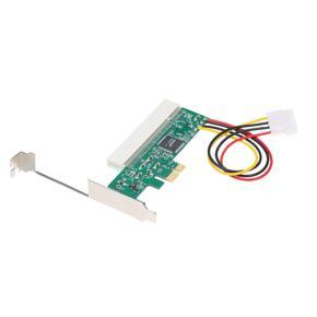 PCI Express to PCI Adapter Card PCI-E to PCI Converter with 4Pin po-wer sup-ply