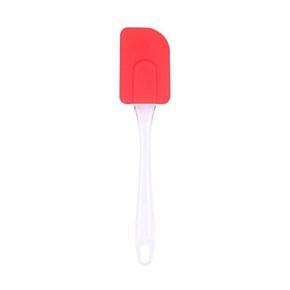 Silicone Spatula With Plastic Handle - 1 Piece Red Color